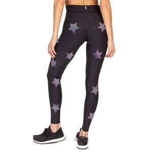 Ultracor Lux Essentials Star Knockout Ultra High Leggings Black Iridescent Small